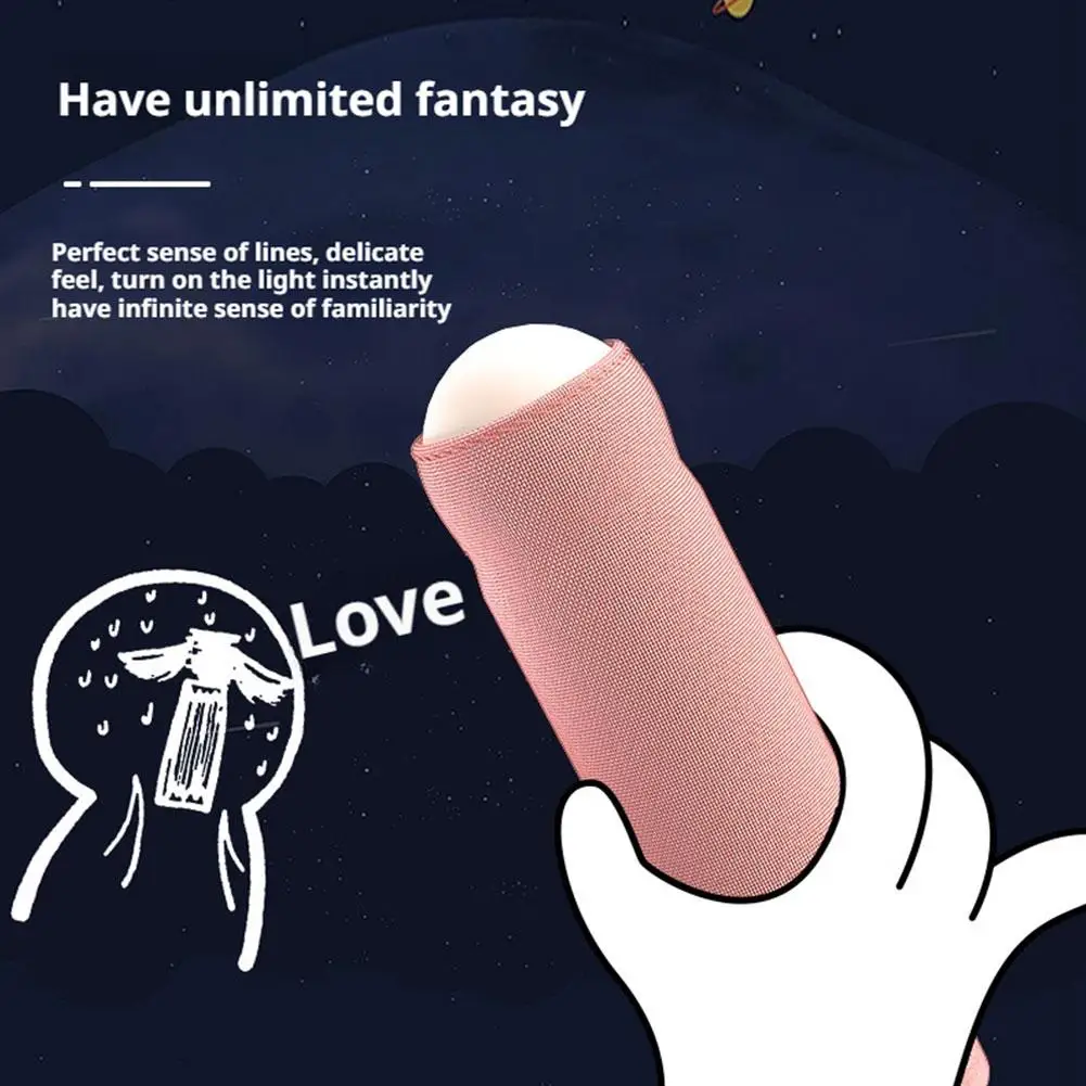 

Светодиодный креативный ночник с ручным управлением, перезаряжаемая через USB атмосферная лампа для спальни, прикроватный светильник для сна, настольный забавный подарок на день рождения