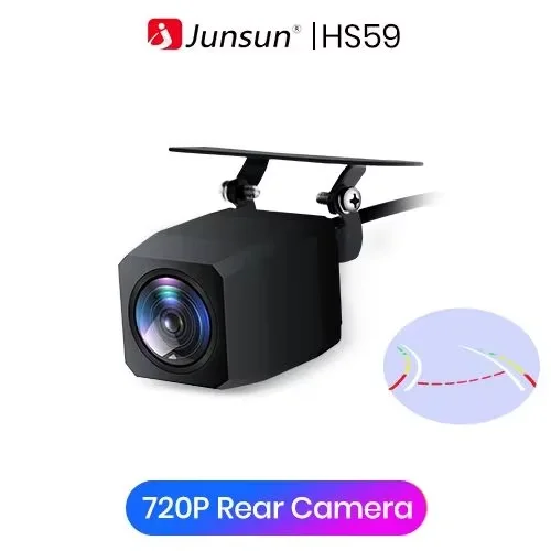 Junsun Auto Achteruitrijcamera AHD 720P Resolutie Waterdicht 140° ° Groothoek achteruitrijcamera voor dvd-auto-accessoires
