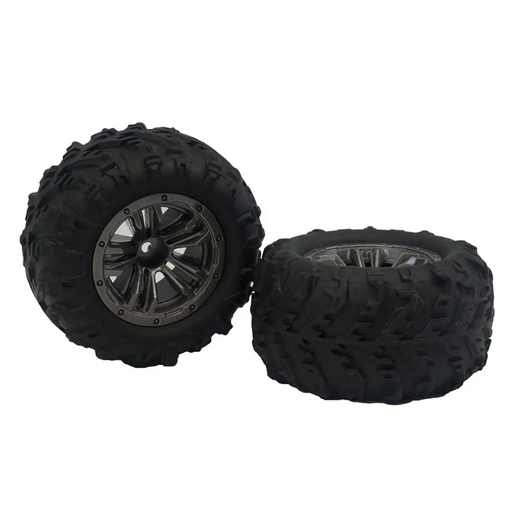 

RC Tires Wheels 1/16 Scale Monster Truck Crawler Tires And