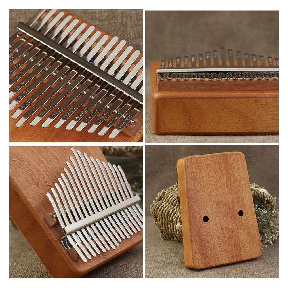 8/17Keys Mini Wooden Kalimba High Quality Exquisite Finger Thumb Piano Marimba Musical Instrument for Kids and Adults Beginners view 5