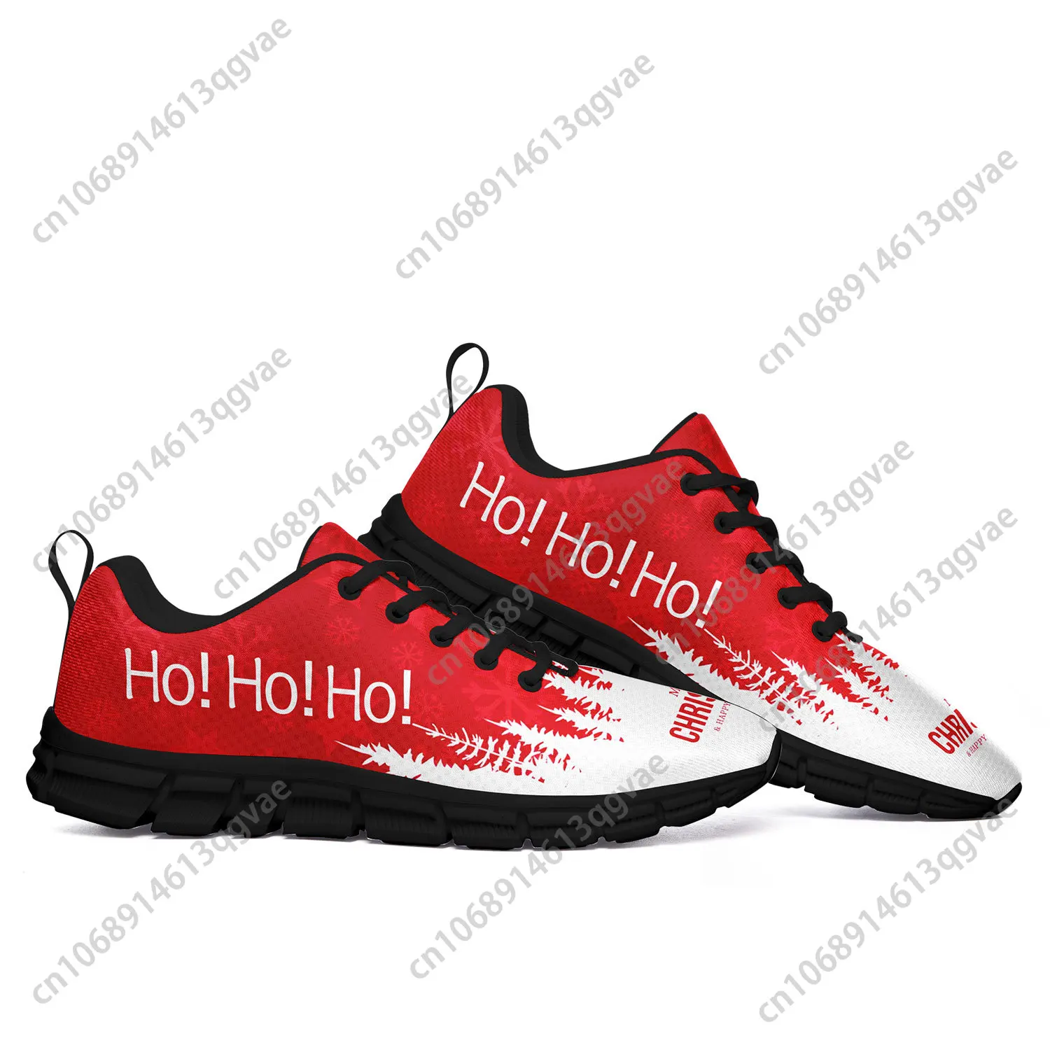 Santa Claus HOHO Christmas Festival Sports Shoes Mens Womens Teenager Customized Sneakers Tailor-Made High Quality Couple Shoes