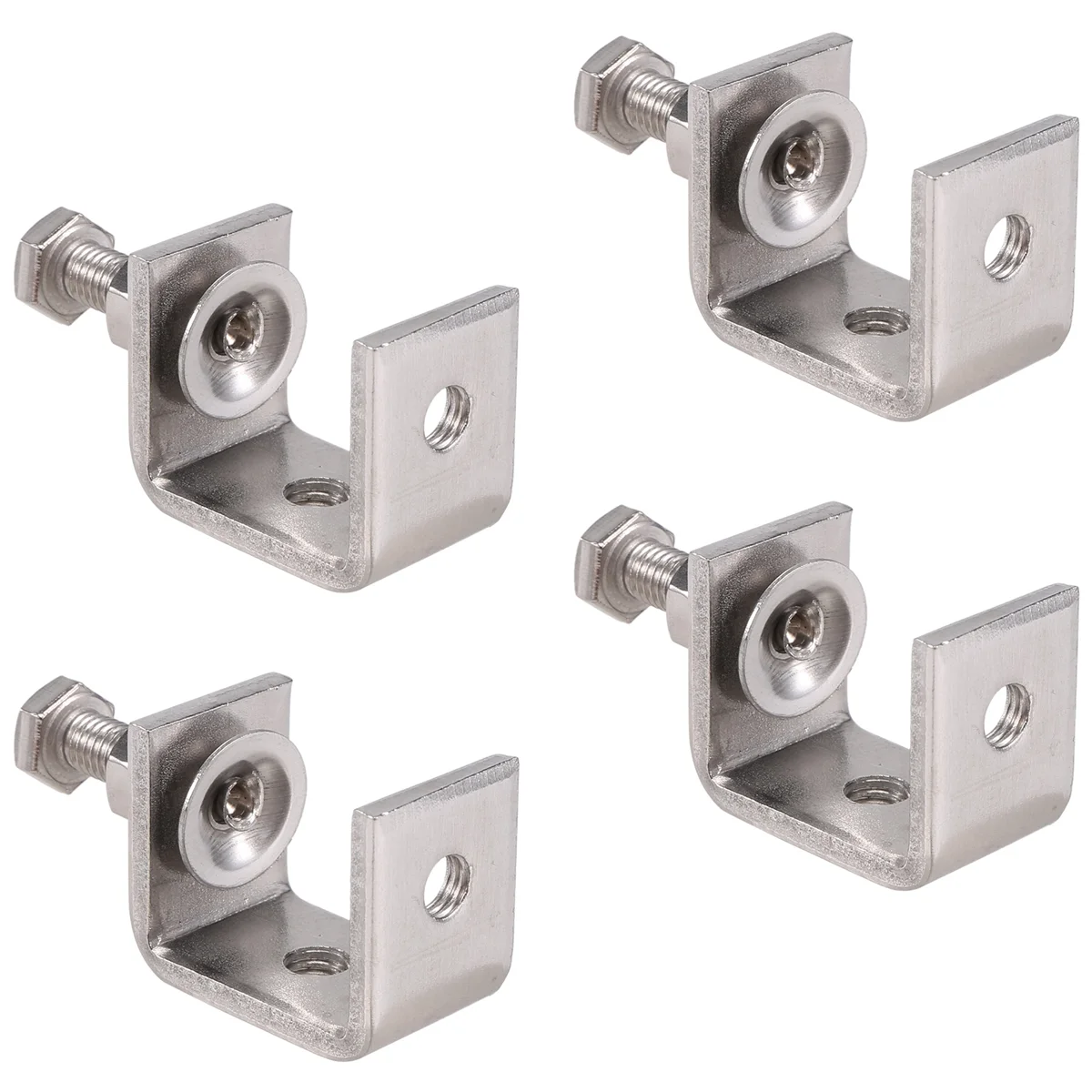 BISM1 4PCS 16-25mm Heavy Duty Holzbearbeitung Clamp Set 304 Edelstahl C Clamp Tiger Clamp Werkzeuge für Schweißen/Zimmermann