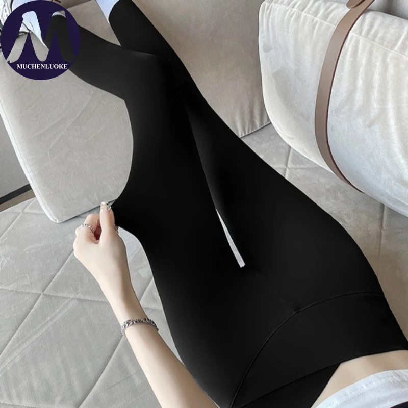 Leggings Woman Spring Autumn New Elegant High Waist Sexy Yoga Pants Fashionable Slim Fit Raise Buttocks Tighten Abdomen Leggings