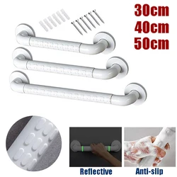 30/40/50cm Bathroom Grip Shower Tub Grab Bar Safe Handle Handrail Rail With Luminous Safety Toilet Support for Disabled