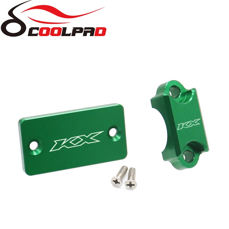 KLX 300R cubierta de aceite de líquido de frenos delantero para KAWASAKI KX 65 80 85 100 accesorios de motocicleta tapa de depósito Motor KX125 250 450F 500