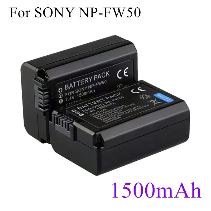 NP-FW50 NP FW50 Camera Battery For Sony Alpha A6000 A6500 A6300 A6400 A7 A7II A7RII A7SII A7S A7S2 A7R