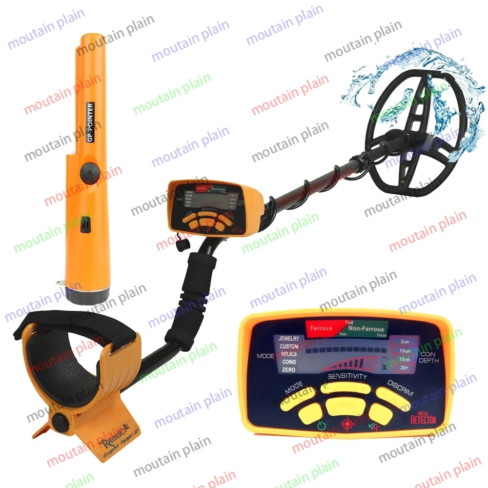 Underground Gold Detector Long Range 5 Meters Deep Metal Detector MD-6350