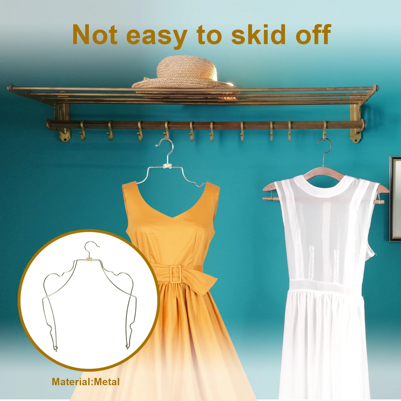 

Swimwear Hanger Lingerie Hanging Rack For Bathing Suit Briefs Display Drying Organizer Storage Holder Wire Hanger