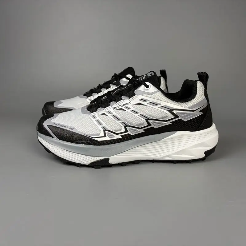 2026 New Trend Hiking Sneakers For Men Non-Slip Men Shoes Mountain Top Quality Climbing Shoes Men Wearable Trekking Shoe For Man