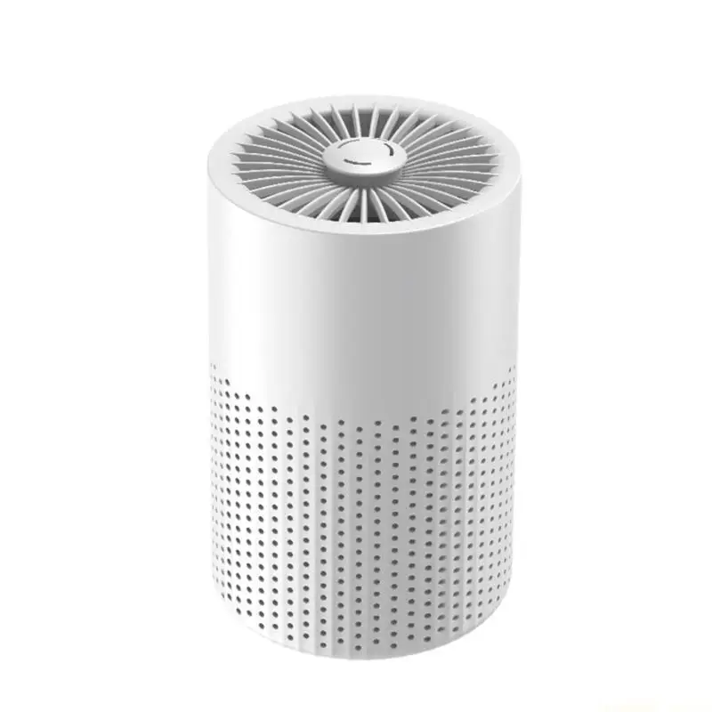 

D0AB Small Desktop Air Purifiers Odor Remover Household Air Cleaner With HEPA Filter