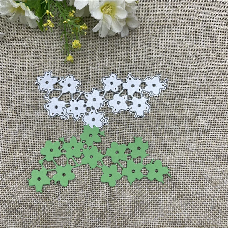 Flower Frames background Metal Cutting Dies Stencils For DIY Scrapbooking Decorative Embossing Handcraft Template