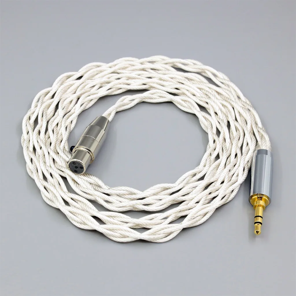

Type2 7N OCC Graphene Silver Plated Earphone Cable For Beyerdynamic DT177x GO AKG K371BT Pioneer HDJ-X10 Headphone 8278
