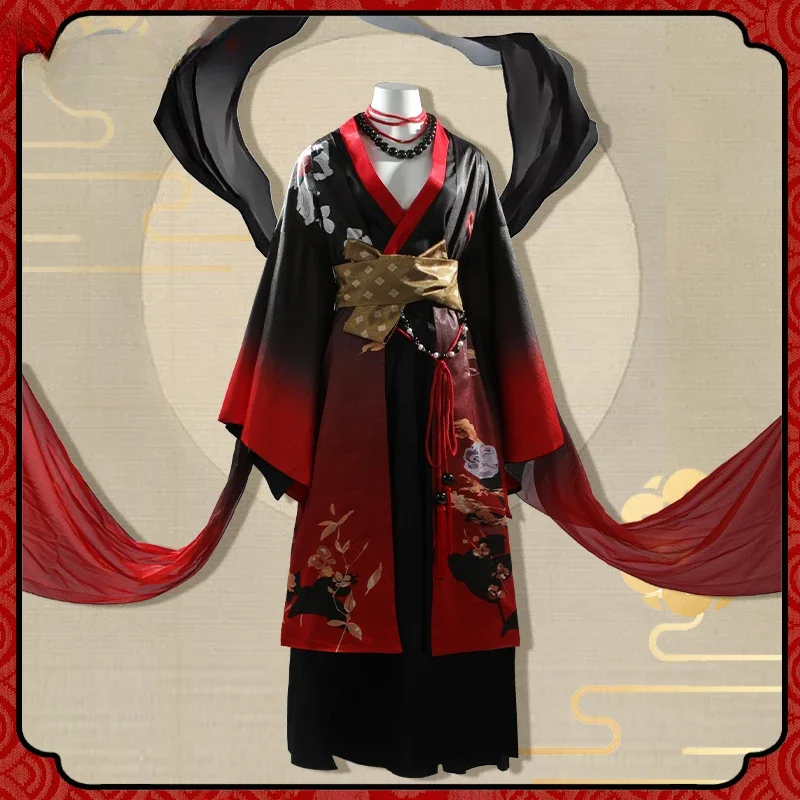 [Customized] Vtuber Nijisanji Vox Akuma Cosplay Costume Luxiem Cosplay Suit Clothing Japanese Kimono Halloween Uniform