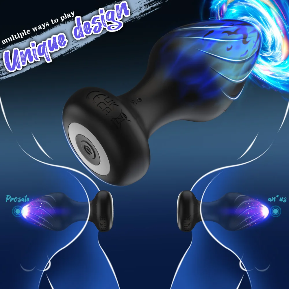 APP التحكم الشرج هزاز بعقب ألعاب جنسية للنساء الرجال اللاسلكية جهاز تدليك للبروستاتا محفز الإناث الاستمناء الكبار مثلي الجنس