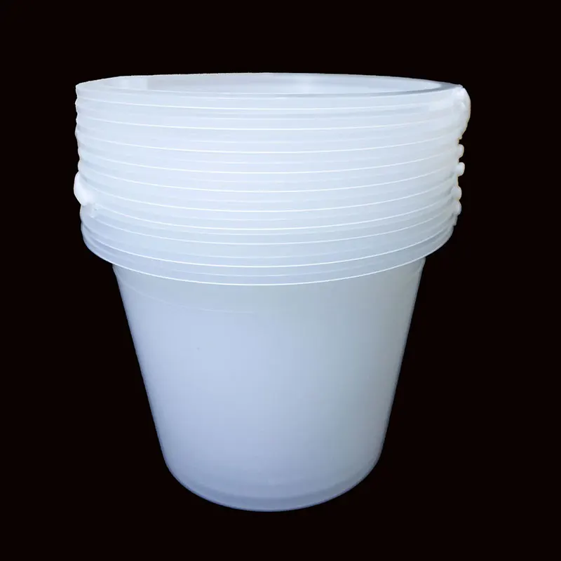 5/10개 페인트 버킷 대용량, 브러시 및 롤러에 쉽게 매칭 가능, 흰색