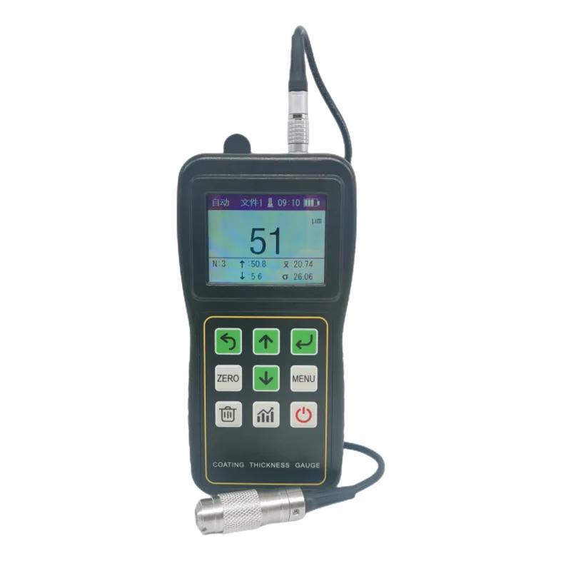 

High Precision Coating Thickness Gauge, Galvanized Coating Film Magnetic, Eddy Current Integrated, Thickness Gauge
