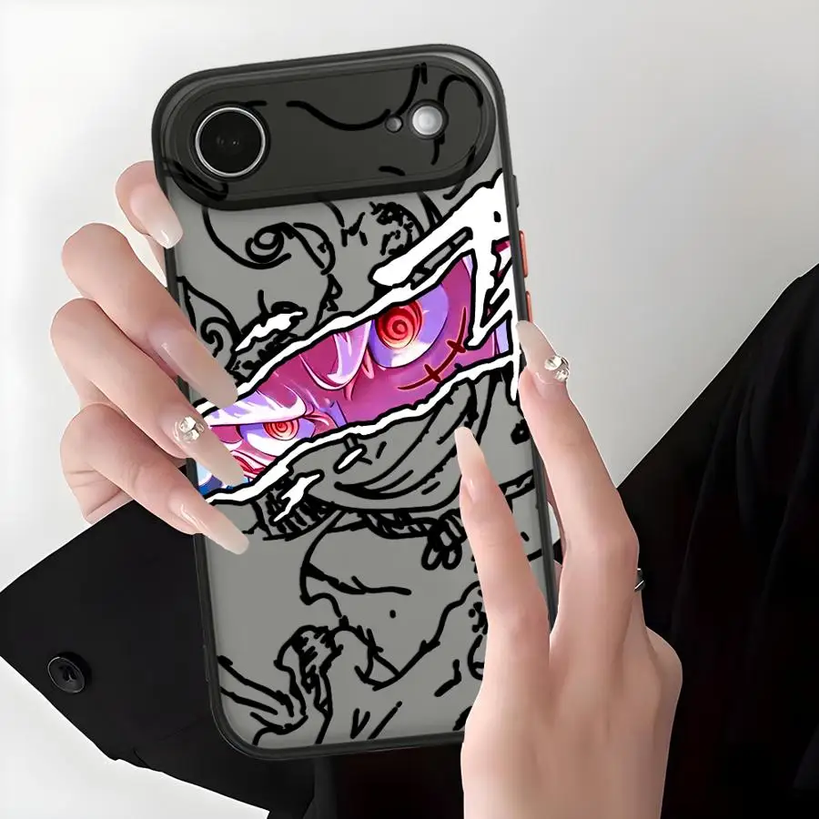 Funda Back Phone Cover Case for iPhone 17 Pro Max Air 14 15 17e 16 Plus 11 13 Mini 7 8 SE 12 XS XR One Gear 5 Luffys And Zoro view 4