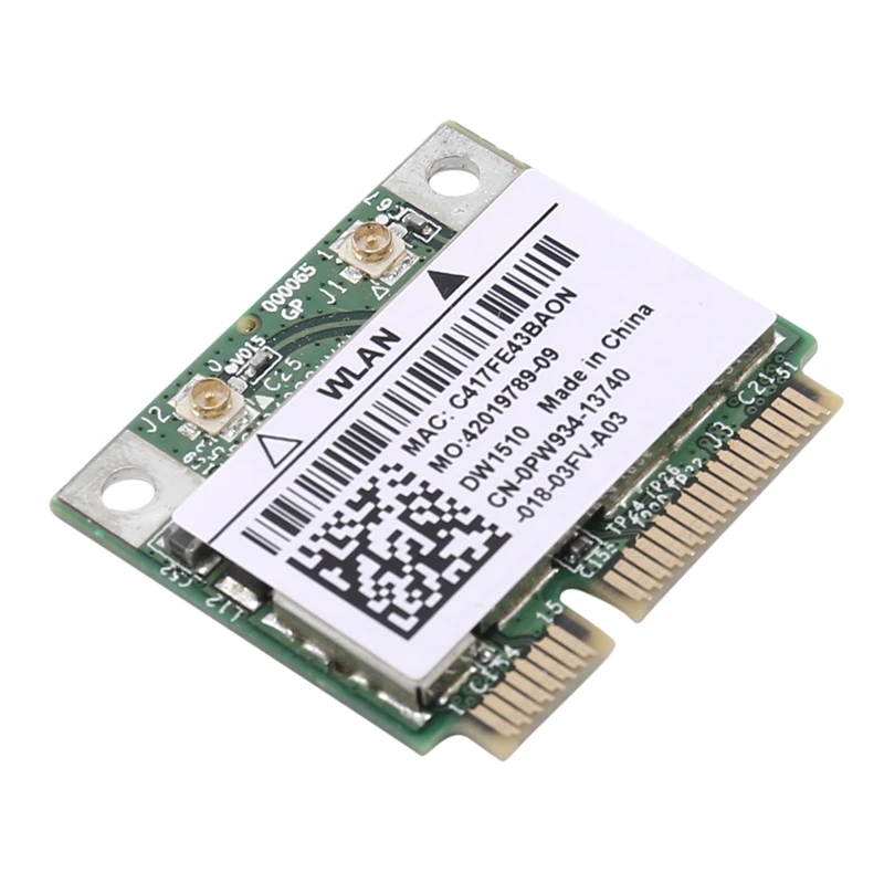 BCM94322HM8L BCM94322 Dual Band 300Mbps Mini PCIE Wifi Wireless Network Card 802.11A/B/G/N DW1510 For Mac OS/Hackintosh