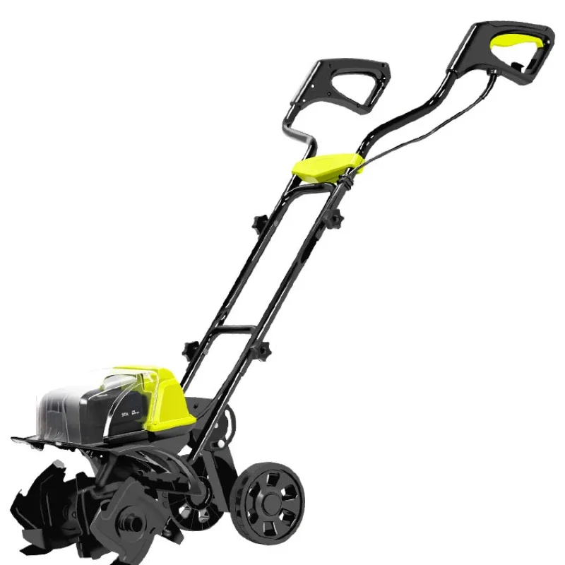 

40V lithium battery brushless micro-tiller electric soil lifting and turning rotary plowing machine greenhouse hoe