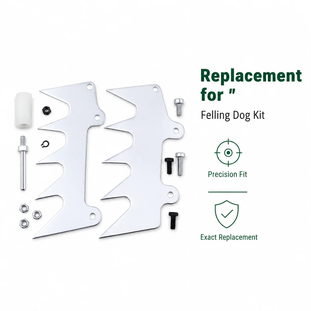 Outer Inner Felling Dogs Spike Bumper Chain Catcher Roller Set with Screws For Stihl 064 MS640 MS650 MS660 MS651 Chainsaw Parts