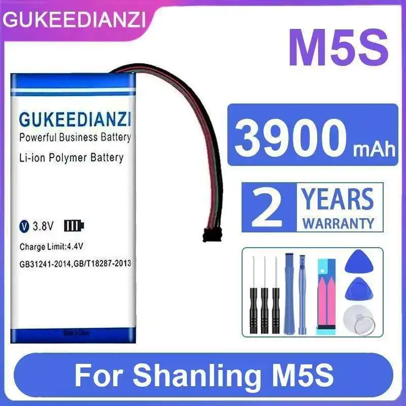 

3900Mah Fast Charging For Shanling M5S Reliable Replacement Portable Audio Device Battery