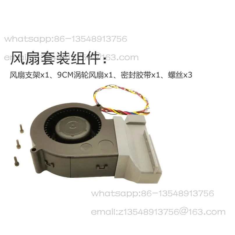 Охлаждающий турбовентилятор видеокарты P40 M40, модифицированный 9 см, прямые продажи с завода