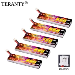 GNB 1S 3.8V 300/380/450/550/660/850/mAh akumulator Lipo z wtyczką PH2.0 do dronów wyścigowych FPV mikro quadcopter helikopter części RC