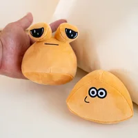 Hot Game My Pet Alien Pou Plush Toy Funny Big Eyed Alien Mother With Baby Plush Doll Kids Toys Birthday Holiday Gift 4