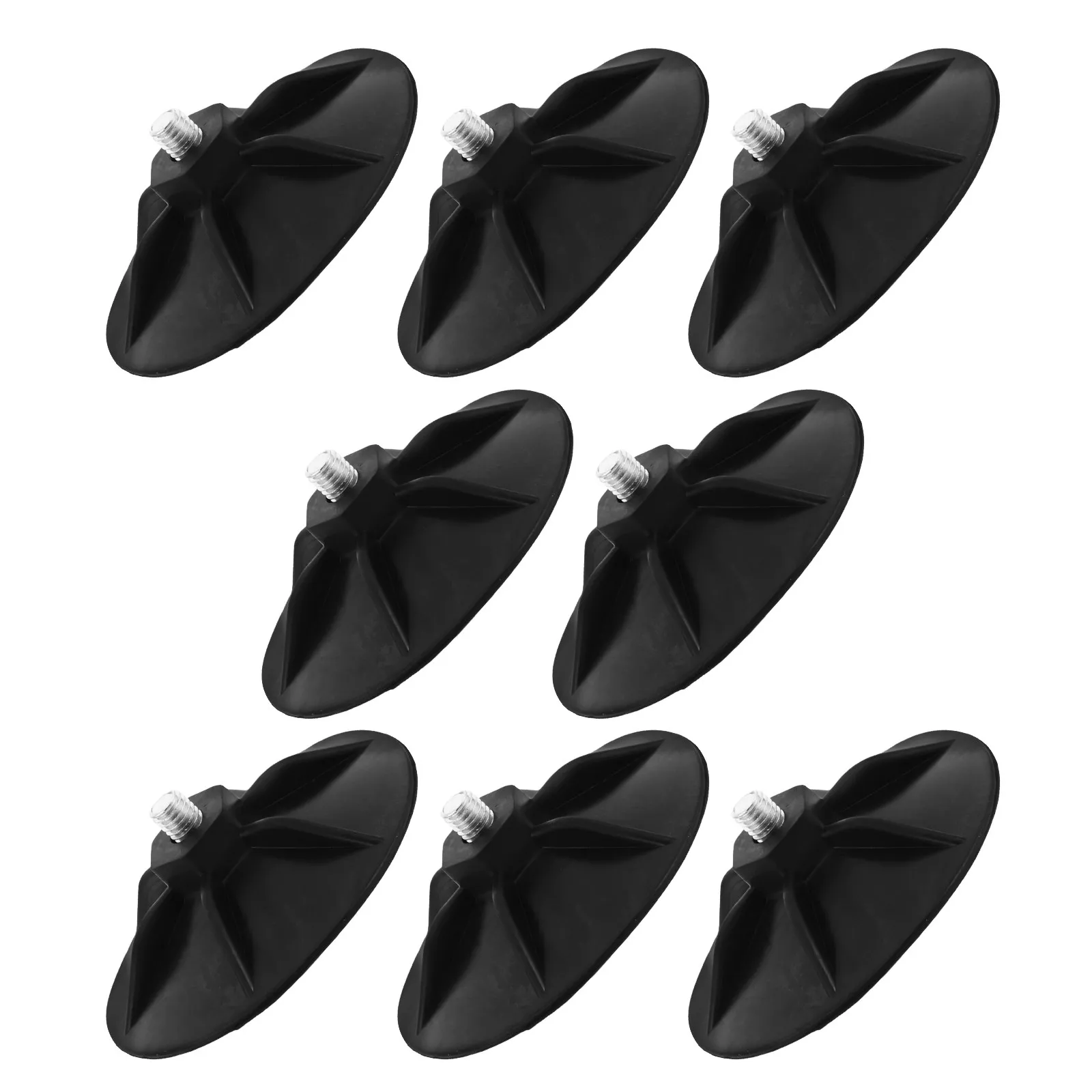 8Pcs Boxing Bag Suction Cup Base Stable Non Slip Heavy Bag Stand Replacement M8 Threaded Screw Home Gym Fitness Equipment