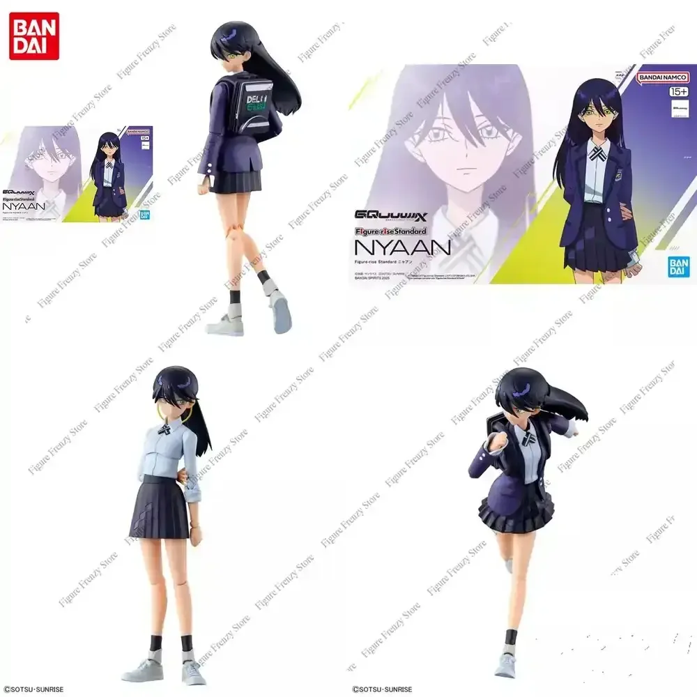 special-offer-for-bandai-original-gundam-model-kit-anime-figure-figure-rise-standard-nyaan-action-figures-toys-collectible