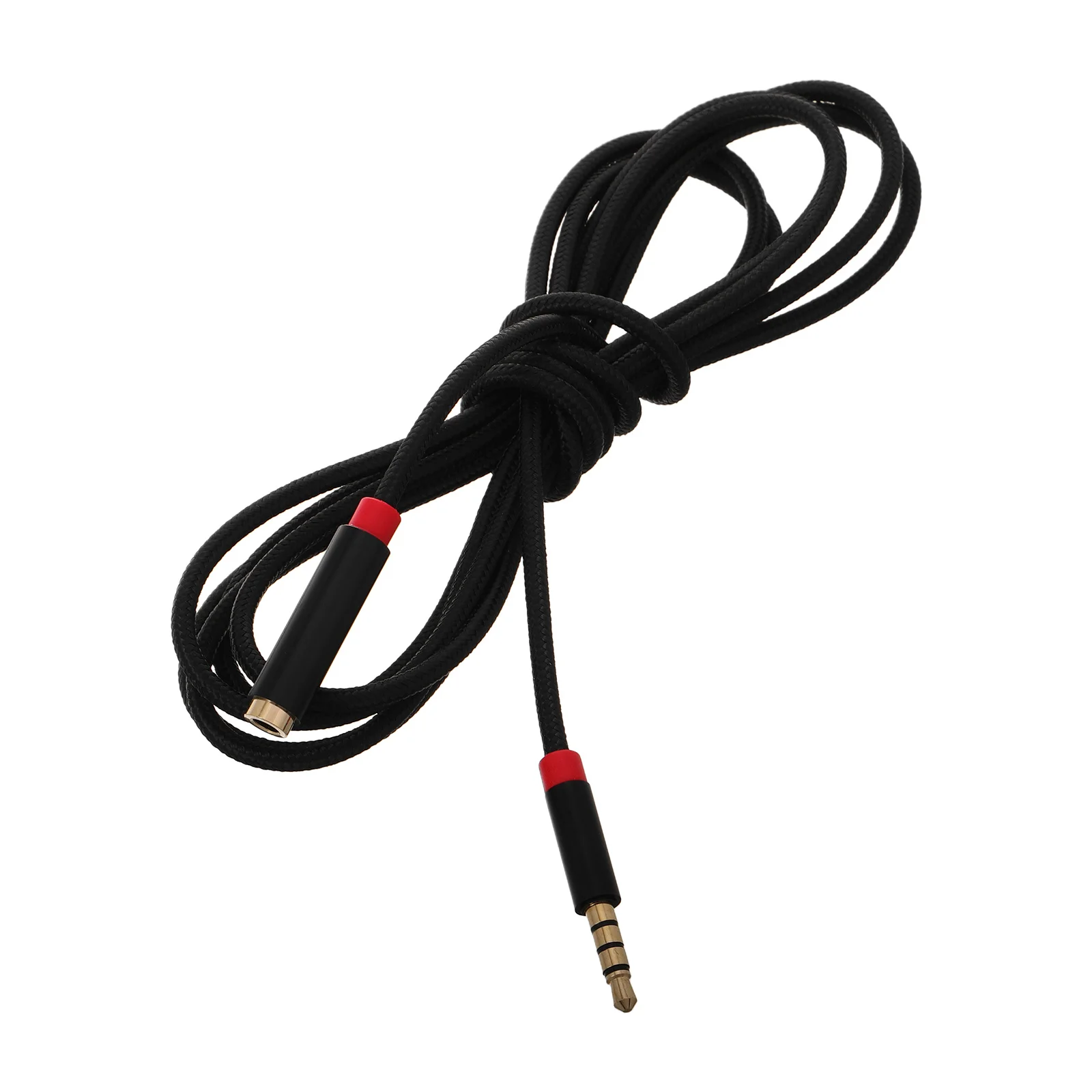 

Braided 3.5mm Audio Extension Cable 2M Male to Female Aux Adapter Mic Support for Phone Laptop Headset Audio Extender Cord
