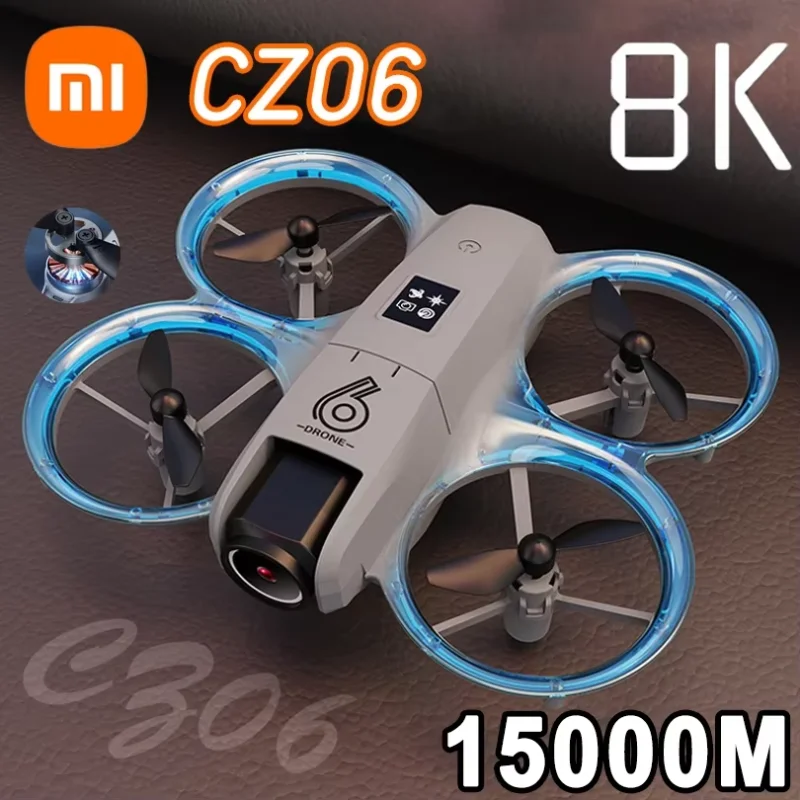Xiaomi CZ06 الطائرة بدون طيار 8K المهنية التصوير الجوي HD كاميرا طويلة التحمل كوادكوبتر تدفق بصري تحديد المواقع التحكم عن بعد