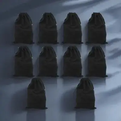 

10 pcs Ski Goggle Bag Flannelette Padded Storage Pouch For Snow Goggles Motorcycle Eyewear Accessories Drawstring Case Travel