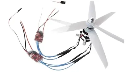 DZP30 Coaxial Double Propeller Brushless Motor 30g Counter Rotating Motor F3P