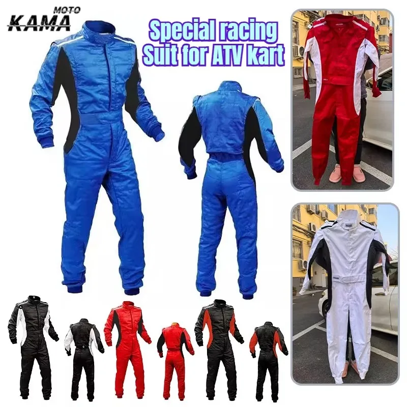 Erwachsenen-Kartanzug ATV-Anzug Offroad-Fahrzeug-Rennanzug Motorrad-Rennstrecken-Wasserdichter Kartanzug Moto-Jacke Motorrad-Rennjacke