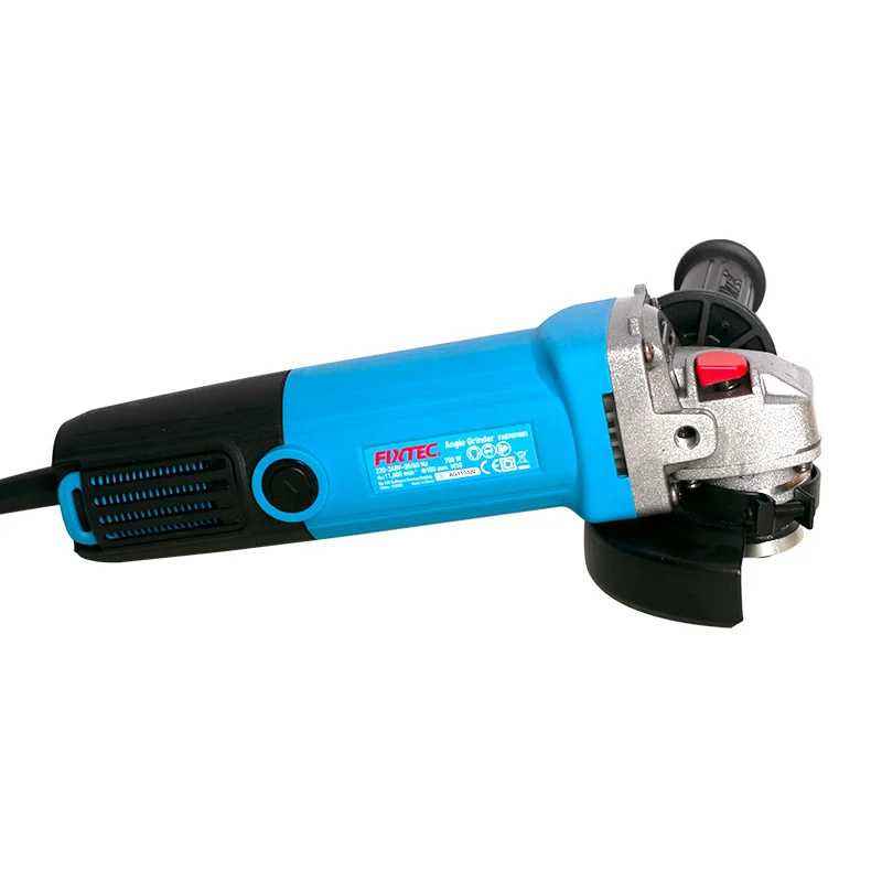 China Top Quality 220V 100mm Electric Power Tools Long Handle Portable Hand Held Angle Grinder Machine