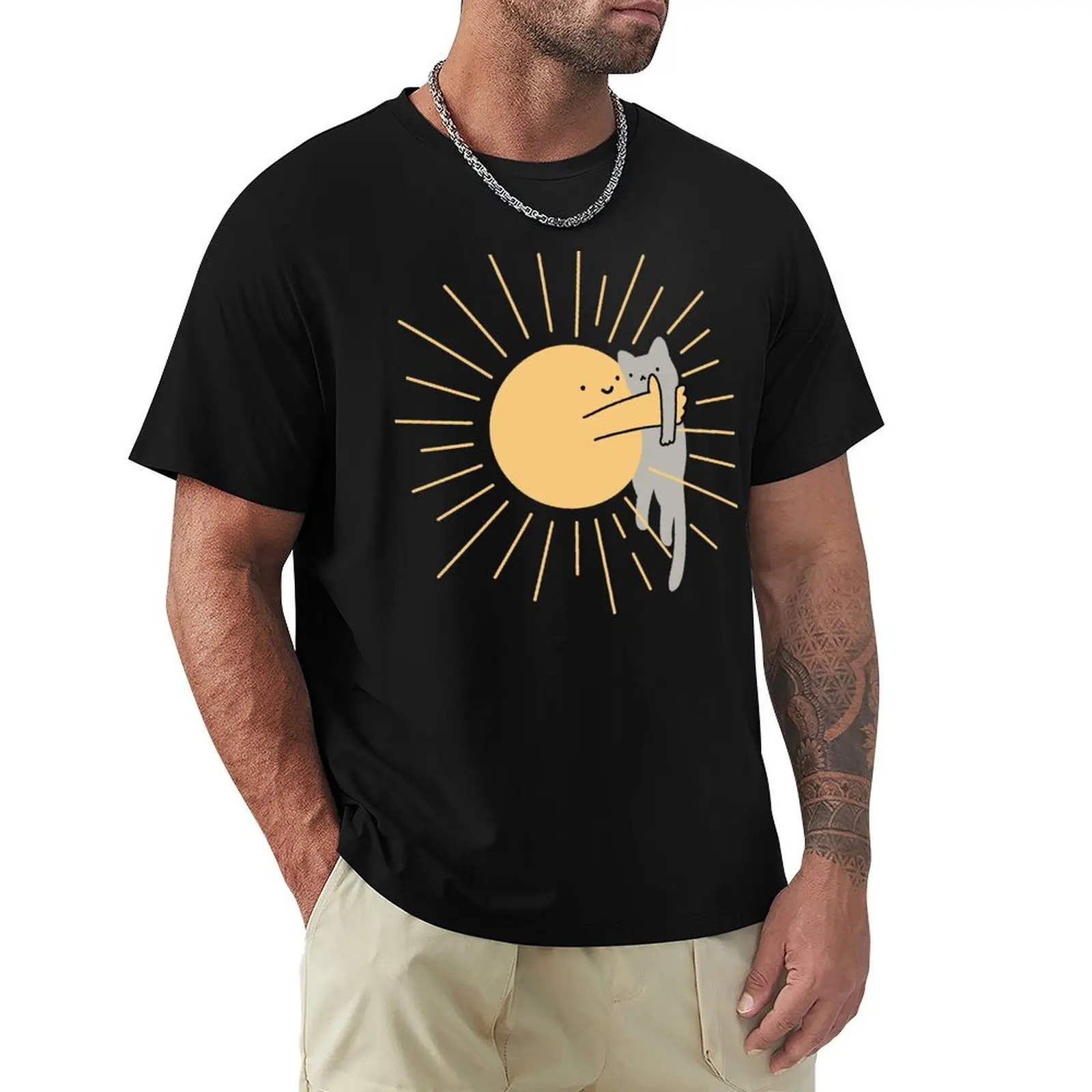 

Meowvelous Day T-Shirt cotton graphic tees anime figures funny t shirts men