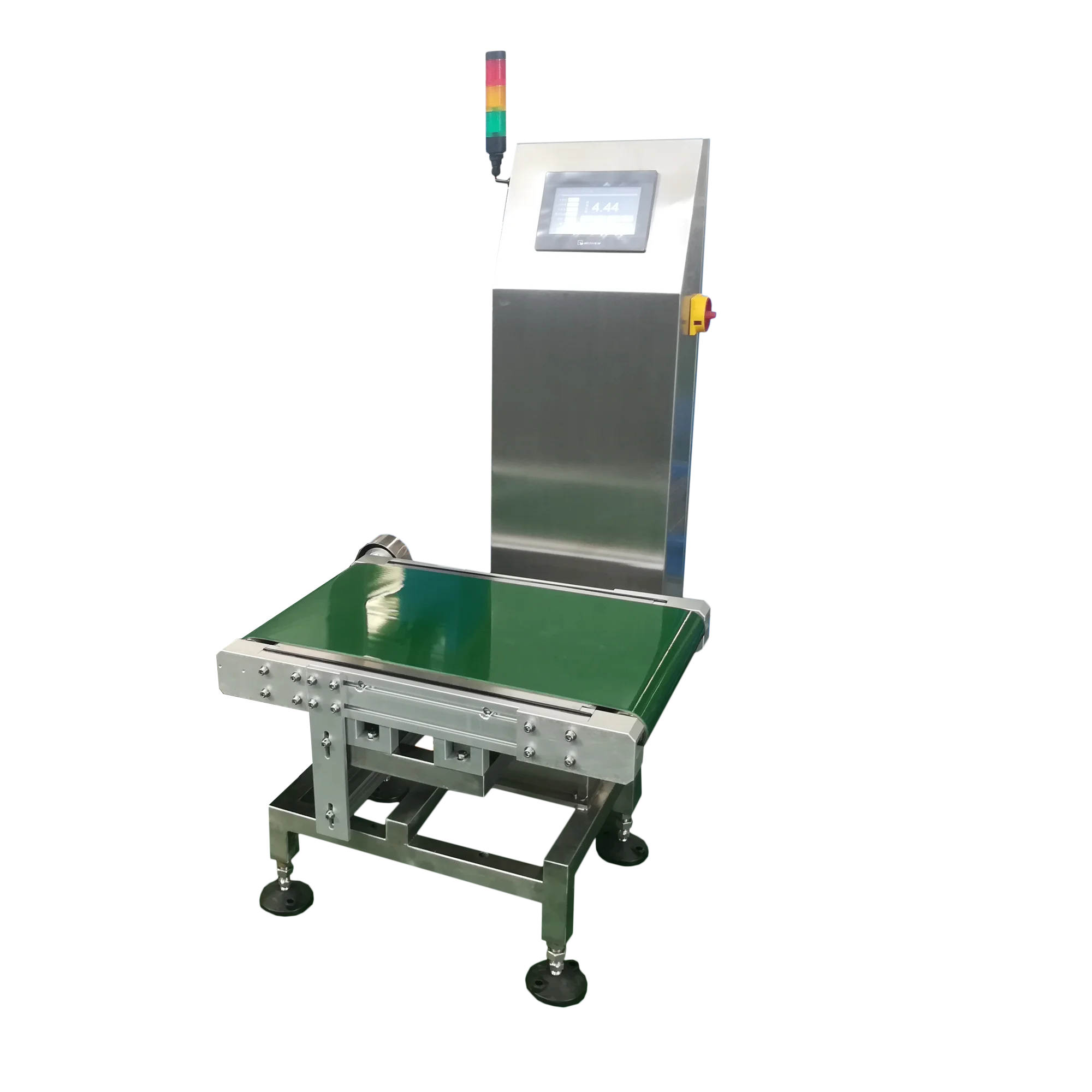 Macchina per pesare e smistare materiali medici