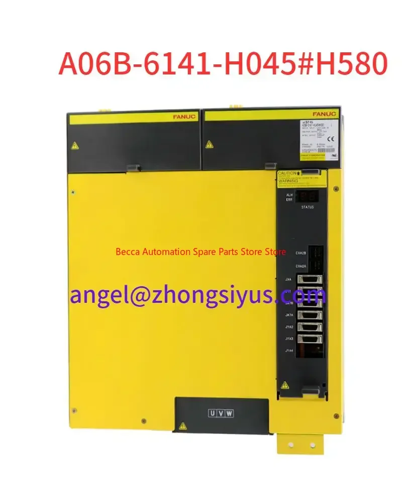 

A06B-6141-H045 # H580 A06B 6141 H045 Модуль сервоусилителя FANUC αiSP для станка с ЧПУ протестирована в порядке