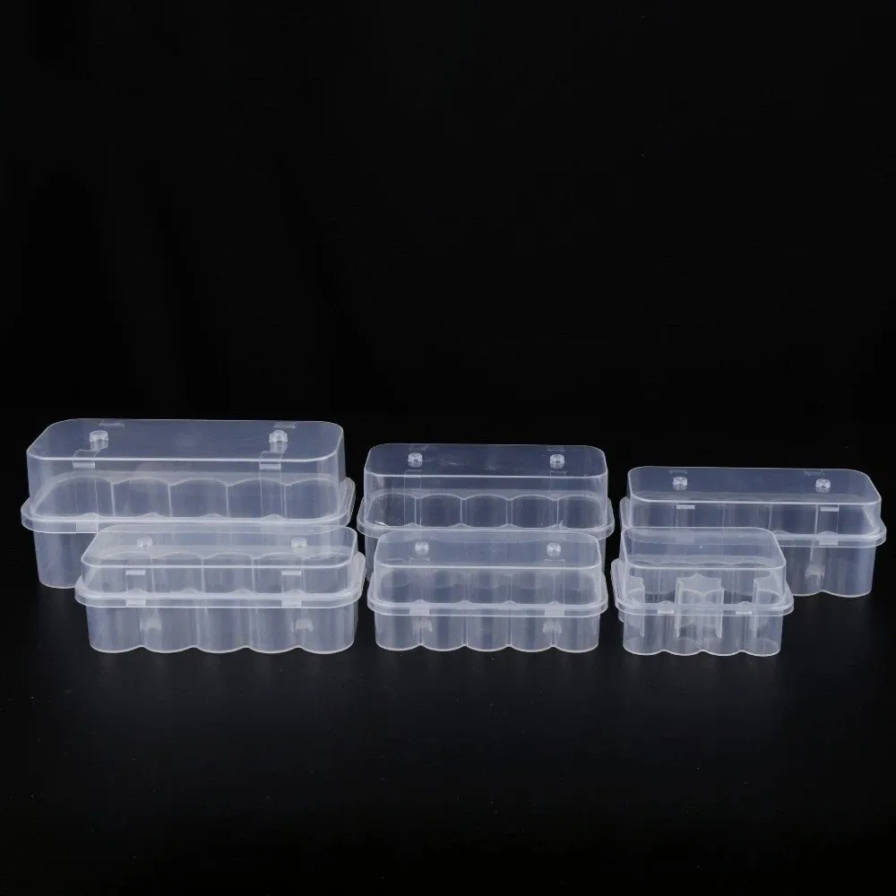 3/5/7/10 ML Insulin Vial Storage Case Transparent 10-Slot Peptide Protector Box Dust-proof Wear-resistant Pill Vial Cooling Case
