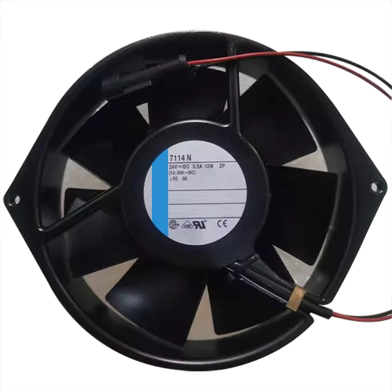 7114N 24V 12W 150 * 38 high temperature resistant equipment fan