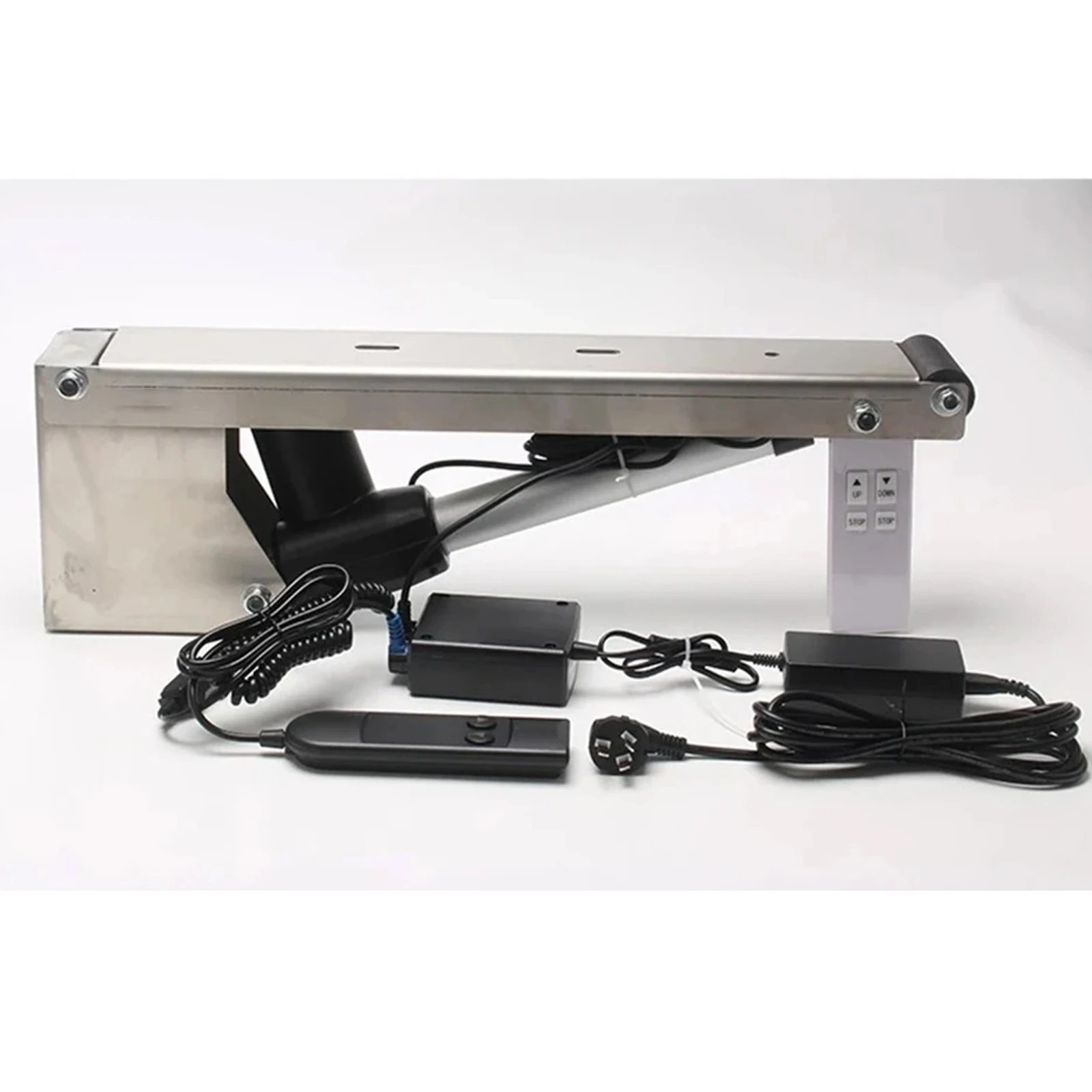 Electric Hidden Door Basement Electric Hinged Wine Cellar Hatch Electric Screw Motor Clamshell Door Support Lifting Push Rod