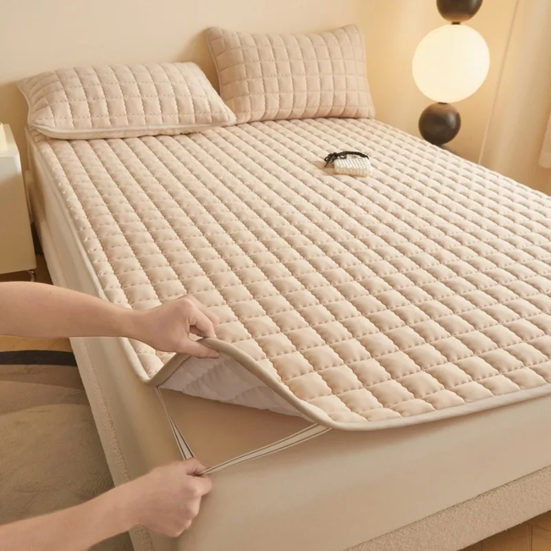 Waterproof Mattress Protector - Urine Proof Bed Pad, Fitted Sheet Cover for Ultimate Protection