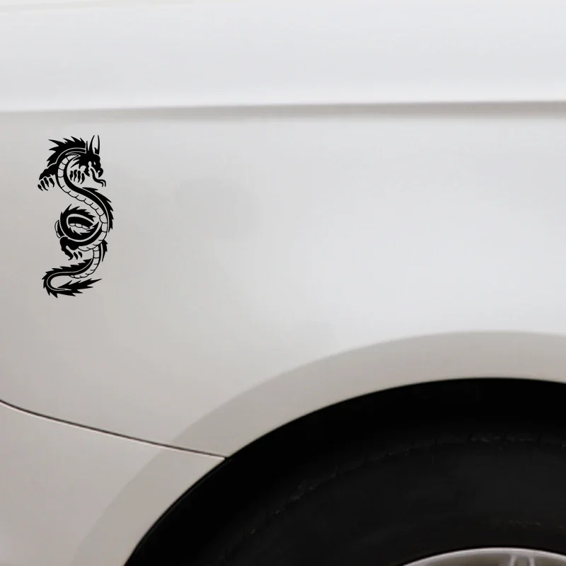 OFK  Car Sticker Mythical Animals Dragon Decor Creative Car Trunk Waterproof Sun Protection PVC Decal,8CM*18CM