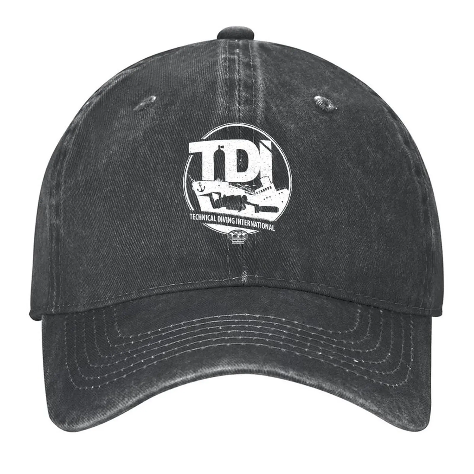 

Technical Diving International (TDI) - Wreck Diver with DPV Baseball Cap tactical cap Hat Beach Golf Rave Male Women's