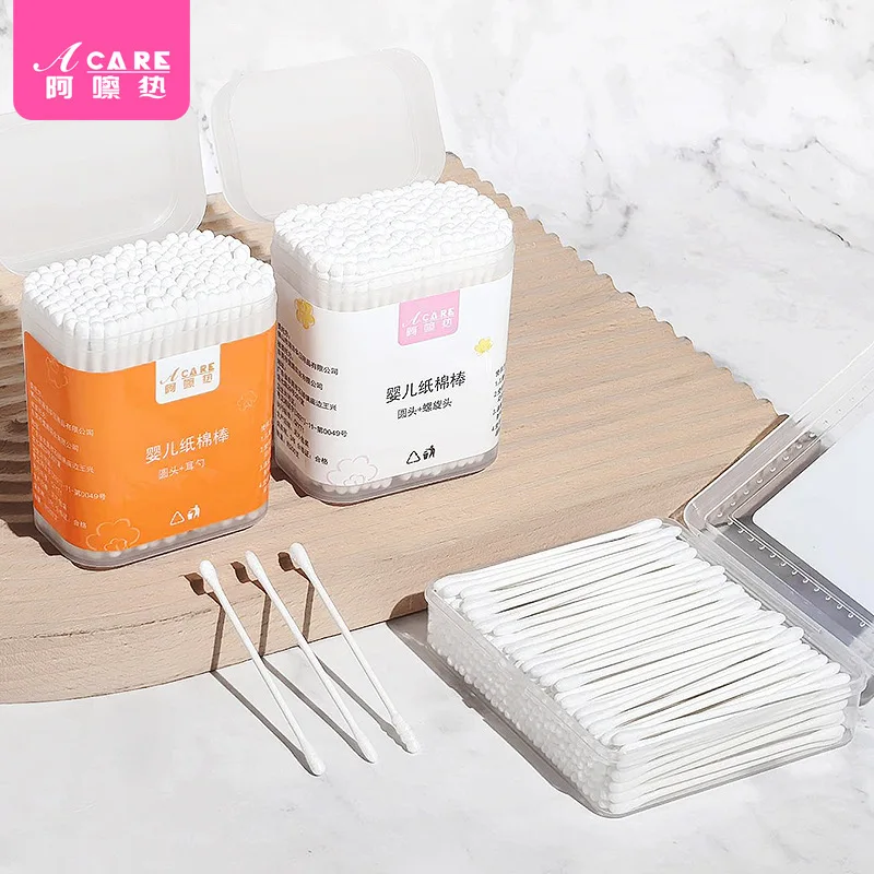 

Cotton swab/baby B1-cotton swab for ears Small head cotton swab Household double head cotton swab to clean ears Tool