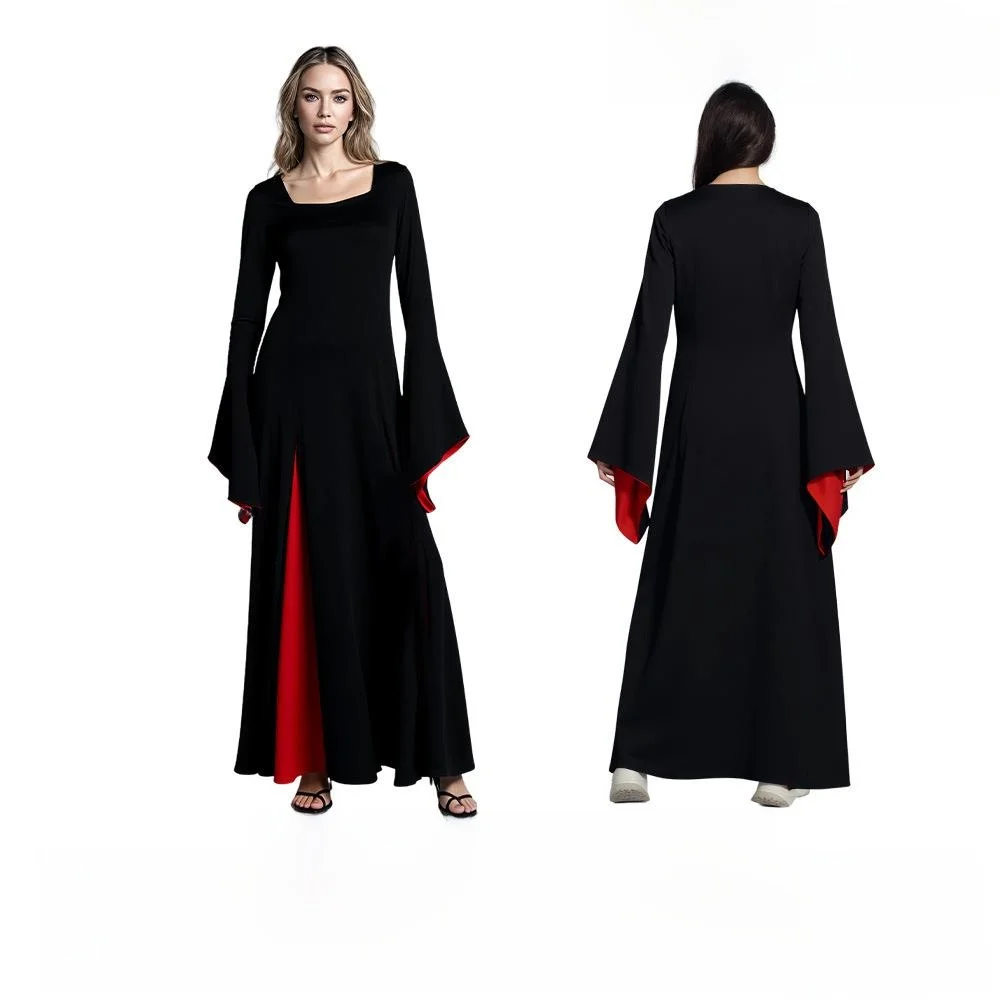 

Wednesday Second Season Mom loween Stage Performance Costume Adams Fly Thiss Cosplay Outfit Women's Traditional Wear