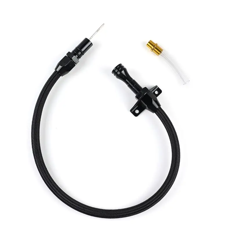 A60E-For GM Chevy 530MM Oil Measuring Rod Gearbox Transmission Dipstick For Turbo SBC BBC 350 400 TH400 TH350