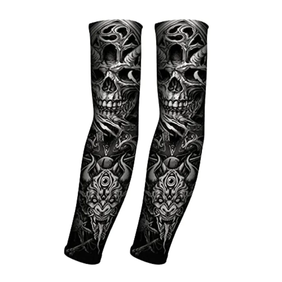 

UV Sun Protection Arm Sleeves for Men and Women-UPF 50+ Sports Compression Cooling Sleeve-Unique TATTOO SLEEVE gift