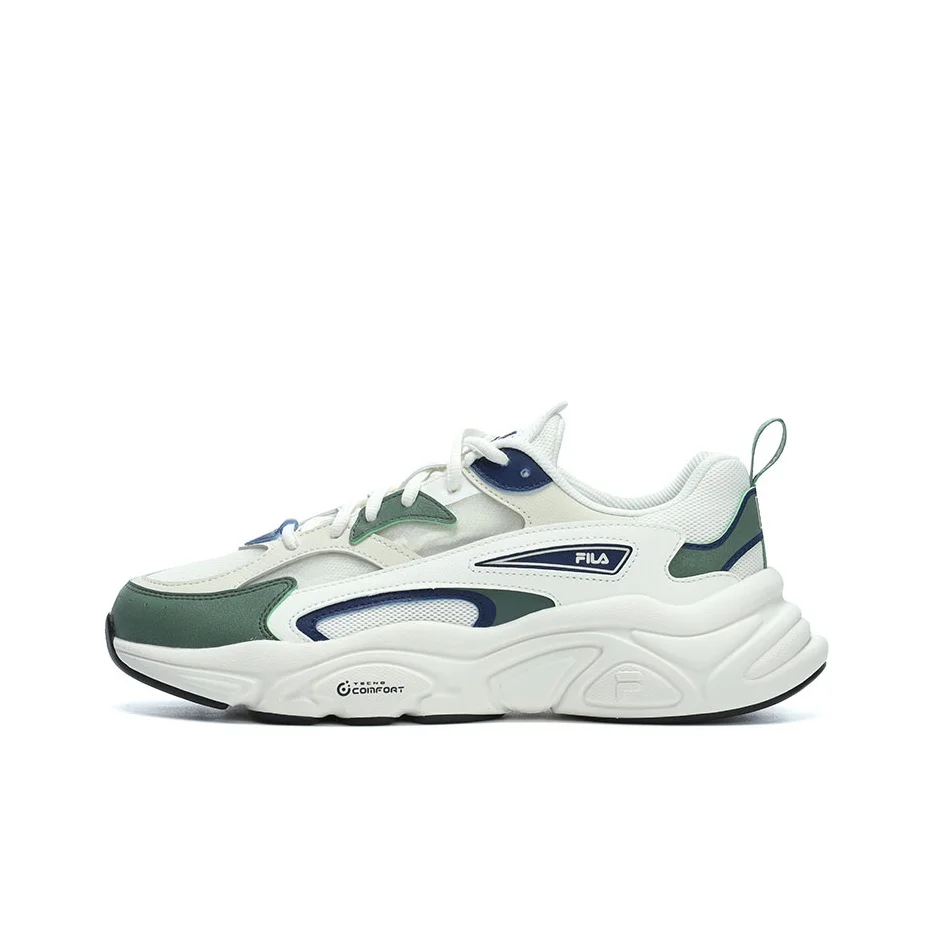 FILA MARS 1S Chunky Sneakers Men's Low Top White/Green/Blue F12M322109FSS